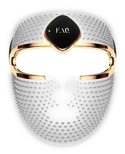 Flexible LED skincare mask